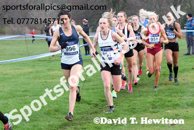 Senior womens British Athletics Liverpool Cross Challenge, Sefton Park, Liverpool. Photo:  David T. Hewitson/Sports for All Pics